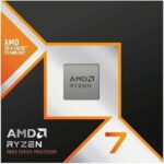 Processore - AMD - Ryzen 7 9800X3D - 4,7 GHz, 8 core, 104 MB L2 e L3, AM5 - immagine 2