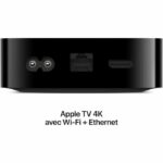 Box TV 4K - Apple - 128 GB - Wi -fi+Ethernet - Black - immagine 4