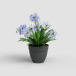 CAPRI CAMPANA VASO 35CM ANTRACITE - immagine 2