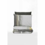 Completo letto - 1 copripiumino 220 x 240 cm + 2 federe 60 x 60 cm - 100% cotone - Visone - immagine 3
