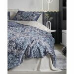 Completo letto - 1 copripiumino 220 x 240 cm + 2 federe 60 x 60 cm - 100% raso di cotone - Beige - immagine 3
