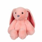 Peluche coniglietto alla moda - GIPSY TOYS - Rosa, 28 cm - immagine 2