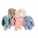 Peluche coniglietto alla moda - GIPSY TOYS - Rosa, 28 cm - immagine 3