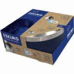Ciotola - M PETS - ESKIMO - Doppia parete 1,25 L - Nera - Acciaio inossidabile, antiscivolo, inodore, antiruggine, lavabile - immagine 2