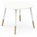 Set 1 tavolo + 2 sedie - FIMIANA - Stile scandinavo - Bianco opaco / Rovere Kronberg - DEMEYERE - immagine 4