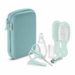 Kit per la cura del bambino Philips Avent, tagliaunghie, forbici, 3 lime, pettine, spazzola per capelli, aspiratore nasale e spazzolino da denti - immagine 2