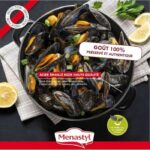 Pentola per cozze - MENASTYL - 3645564 - Acciaio smaltato - Nero - 24 cm - Con scritta - Tutti i piani cottura, inclusa induzione - immagine 5