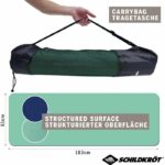 Tappetino yoga Schildkröt Fitness Bicolor 180 x 61 cm - senza PVC - antiscivolo - blu navy/menta - immagine 2