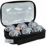 Schildkrot Funsport Set di palline da bocce argento e nero - 4000885700084