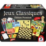Scatola di giochi classici in edizione premium - Gioco da tavolo - SCHMIDT SPIELE - Scatola di metallo