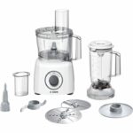 BOSCH - Robot multifunzione MultiTalent3 - 800W - 2 velocità e pulse - boccale 2.3L - boccale 1L - 2 dischi - Bianco