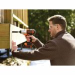 BLACK + DECKER - Trapano avvitatore a batteria MultiEvo 18V 1,5Ah + Caricabatterie - MT218K-QW - Attrezzo con testina intercambiabile - immagine 4