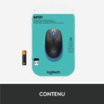 LOGITECH - Mouse wireless blu M190 - immagine 6