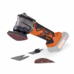 20V Accessori multifunzione oscillanti wireless + accessori POWDP4060 a doppia potenza - consegnato senza batteria o caricabatterie