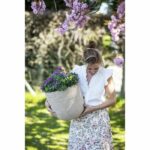Vaso da fiori a sfera - CAPI EUROPE - WASTE RIB NL - 35 x 34 cm - Terrazzo beige - immagine 3