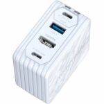 Caricabatterie GaN - AVERMEDIA - 100W con uscita HDMI 4K GC313 Bianco - immagine 3