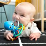 BABY EINSTEIN Ocean Explorers Opus' Shake & Soothe Massaggiagengive, giocattolo e sonaglio, dalla nascita - immagine 5