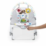 BABY EINSTEIN -DEAN- Sdraietta evolutiva 3 in 1, Melodie e vibrazioni, 3 posizioni, arco gioco rimovibile, 0-30 mesi - immagine 2