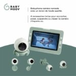 Baby monitor con fotocamera YOO Go+ - Ampio schermo HD 5 720P - Batteria ricaricabile, Durata batteria 8 ore - 4 Accessori di supporto fotocamera inclusi - immagine 3
