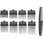 BABYLISS E756E - Tagliacapelli elettrico con filo - Lame XL 45 mm - 9 altezze di taglio - Pulizia rapida - Nero - immagine 3