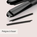 BABYLISS ST492E Steam Straight Steam Straightener - Piastre in ceramica larghe 39 mm - 5 temperature 150°C-230°C-Riscaldatore avanzato in ceramica - immagine 6