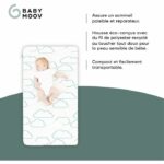 Babymoov Cosy'Lite Materasso da viaggio Nomad 60x120cm, misura universale, certificato oeko-Tex e riciclato - immagine 3