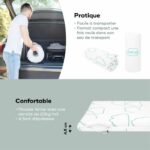 Babymoov Cosy'Lite Materasso da viaggio Nomad 60x120cm, misura universale, certificato oeko-Tex e riciclato - immagine 4