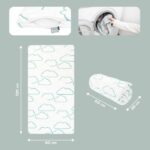 Babymoov Cosy'Lite Materasso da viaggio Nomad 60x120cm, misura universale, certificato oeko-Tex e riciclato - immagine 6