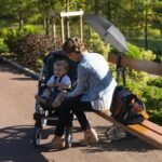 BADABULLE Ombrello Nero Anti UV 50+ - immagine 3