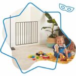 Badabulle Safety Gate Safe & Protect XL (60-107 cm) - immagine 2