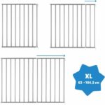 Badabulle Safety Gate Safe & Protect XL (60-107 cm) - immagine 3