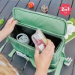 Booster nomade Badabulle - piegatura compatta - universale - da 6 a 36 mesi, orso - immagine 4