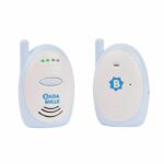 Baby monitor Badabulle Audio - Facile da usare - Portata 300 m - Baby monitor compatto - Allarme acustico e visivo