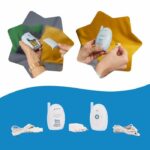 Baby monitor Badabulle Audio - Facile da usare - Portata 300 m - Baby monitor compatto - Allarme acustico e visivo - immagine 5