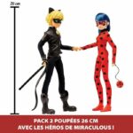 Miraculous Ladybug - Confezione da 2 Fashion Dolls 26 cm - immagine 2