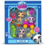 BANDAI - Littlest Pet Shop - Pacchetto Safari - 3 animali e accessori - BF00524 - immagine 4