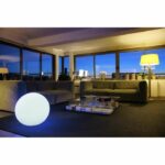 Lumisky - Balla luminosa a cavo per led all'esterno - Bobby White - Ø60cm Culot E27