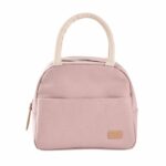 Borsa termica per il pranzo rosa cipria