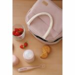 Borsa termica per il pranzo rosa cipria - immagine 6