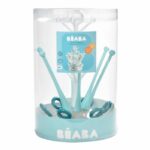 Svuotato Beaba Bib Blue Tree - immagine 3