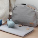 BEABA, beauty case per neonati in tela grigio perla - immagine 3