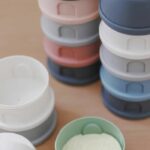 Beaba, Box dosser, 4 compartimenti, grigio minerale / blu - immagine 3