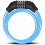 Scooter e bicicletta anti -fusione - Beepper - Cavo da 60 cm - Codice a 4 -digit - blu - immagine 2