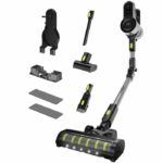 BEKO VRT84225VI - Scopa senza fili - 100 AirWatt - 3 velocità - Schermo LED - Grigio