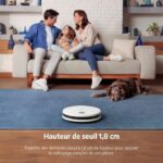 BEKO VRR60314VW - Robot Aspirapolvere Connesso 2 in 1 - Autonomia 150 minuti - 2000 pa - Bianco - immagine 4