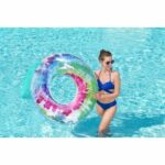 Boa - Bestway - Multicolore - Diametro 117 cm - Con poggiatesta, maniglie e portabicchieri - immagine 2