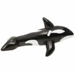 balena killer gonfiabile a cavallo con maniglie 2.03x1.02m - immagine 2
