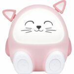 Altoparlante luminoso e luce notturna - BIGBEN - Cat - Bluetooth 5.0, 15 W, Luce notturna regolabile, Timer, Batteria USB-C
