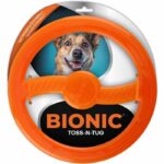 Giocattolo per cani - BIONIC - Anello da lancio e tiro - Tutte le taglie di cani - Gomma ultra resistente - Senza piombo, BPA e ftalati - immagine 2