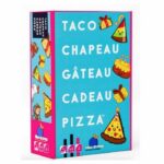 Gioco di società - BLU ARANCIONE - Taco Cappello Torta Regalo Pizza - Velocità - Riflessi - Cibo
